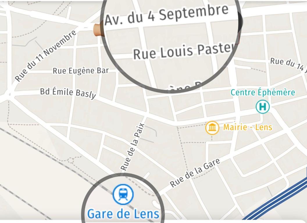 Le Charbon Dore, Train Lens - Paris Trajet D'Environ 1 Heure 10 Minutes מראה חיצוני תמונה